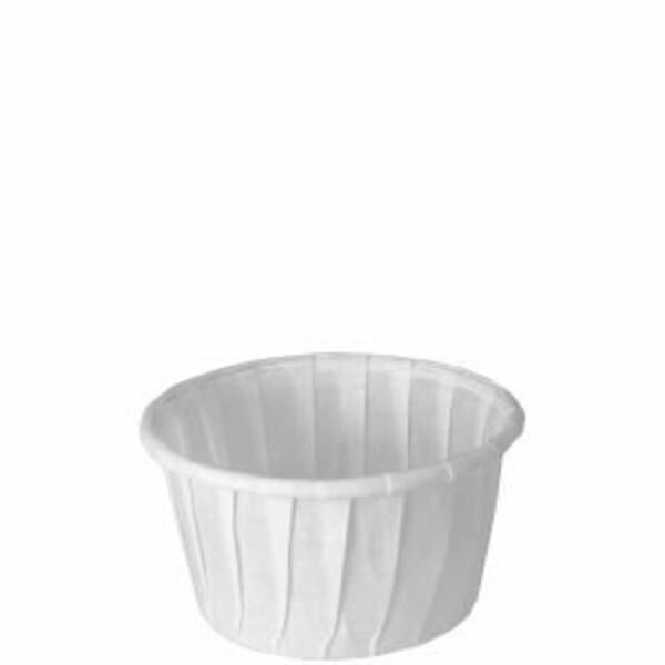 Solo Cup Paper Souffle Cup White 1.25 oz 2, 250PK 125-2050